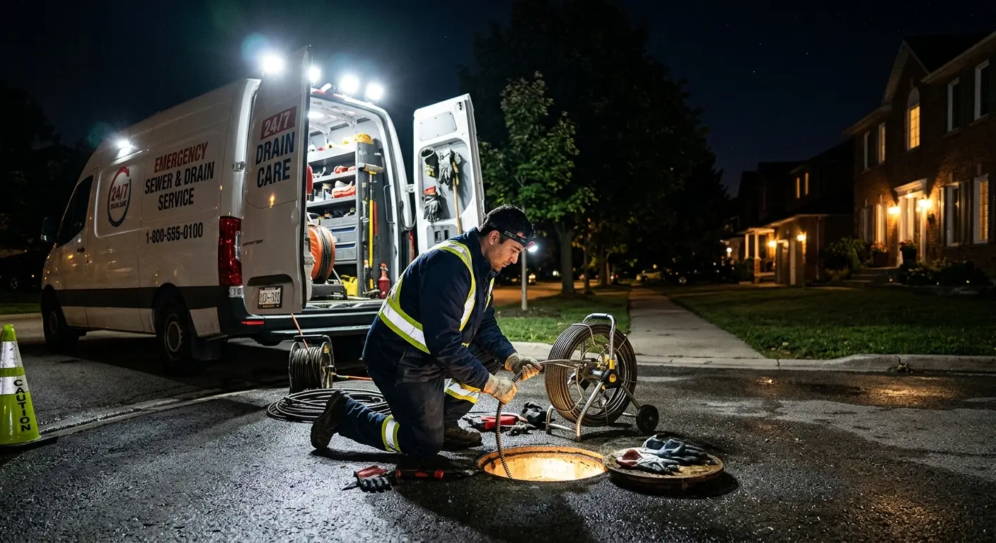 Emergency Drain Service in Walkertown, NC